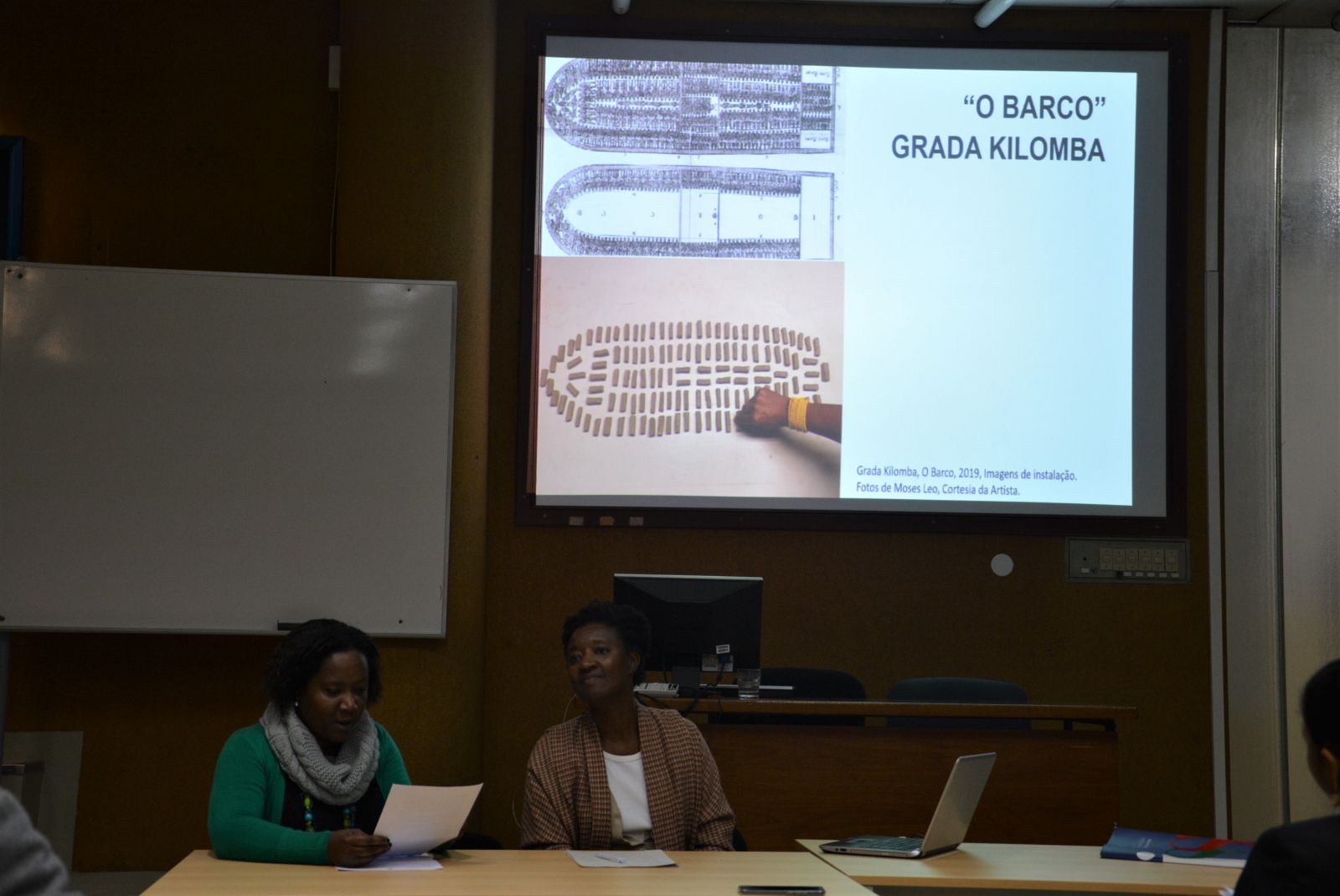 Sessão de apresentação das propostas e votação Faculdade de Ciências Sociais e Humanas da Universidade Nova de Lisboa, 13/12/2019. @ Djass - Associação de Afrodescendentes