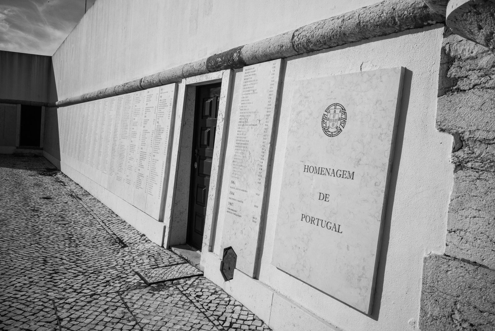 Aspetos do Monumento aos Combatentes do Ultramar, Lisboa, 2020. Foto: © Rui Sérgio Afonso